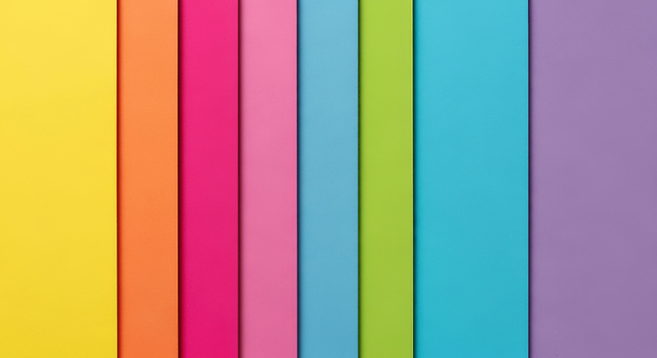 JPG 편집이미지 디자인 종이 예술 컬러 백그라운드 재료 문구용품 컬러풀 다양 작업 일렬 색종이 길이 편집실사 AI포토 AI콘텐츠 다수 CG 오브젝트 파일형식