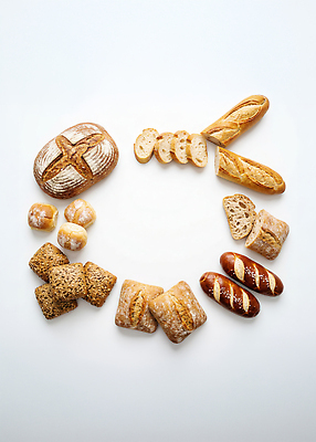 JPG 편집이미지 빵 아침 디저트 제과 식사 빵집 원형 바게트 크루아상 배열 제빵 호밀빵 번 편집실사 AI포토 AI콘텐츠 주간 도형 음식 제과제빵 상점 CG 파일형식