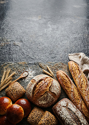 JPG 편집이미지 음식 빵 재료 아침 디저트 요리 식사 빵집 저녁 밀가루 제빵 점심 번 편집실사 AI포토 AI콘텐츠 주간 제과제빵 상점 밤 야간 가루 CG 파일형식