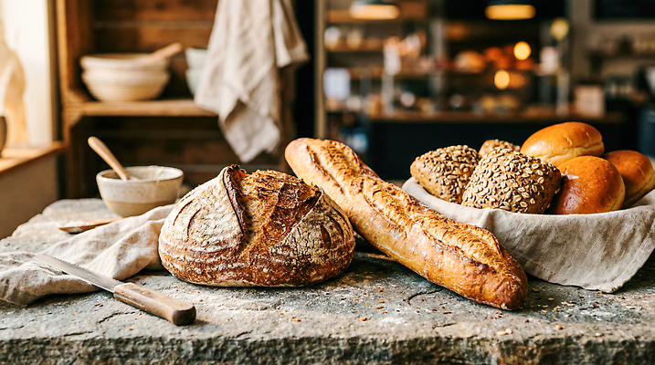 JPG 편집이미지 음식 빵 재료 디저트 요리 빵집 견과류 신선 아침식사 바게트 식빵 제빵 번 편집실사 AI포토 AI콘텐츠 제과제빵 상점 식사 CG 파일형식