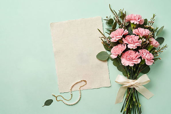 JPG 식물 편집이미지 꽃 컬러 꽃다발 자연 장식 보석 편지 편지지 카네이션 오브젝트 감사 가정의달 조화 편집실사 AI포토 AI콘텐츠 감정 5월 광석 CG 생태계 파일형식