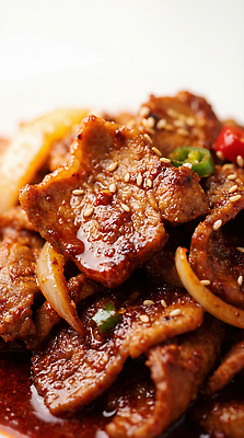 JPG 편집이미지 그릇 한식 음식 채소 육류 요리 식사 양념 맛 고객 메뉴 준비 돼지불고기 편집실사 AI포토 AI콘텐츠 식기 컨셉 식재료 CG 불고기 파일형식