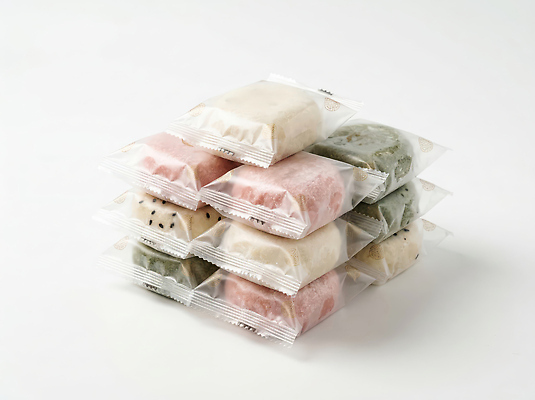 JPG 편집이미지 전통 한식 재료 포장 디저트 떡 종류 쇼핑 맛 편집실사 AI포토 AI콘텐츠 음식 컨셉 CG 파일형식