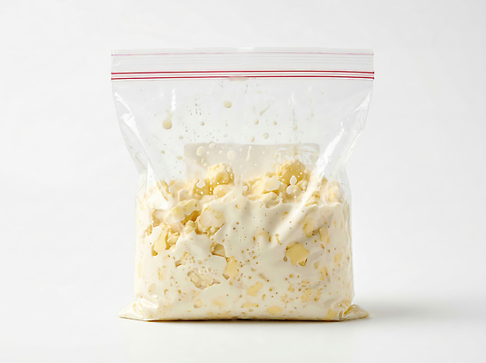 JPG 편집이미지 음식 요리 유행 주방 준비 담기 지퍼백 편집실사 AI포토 AI콘텐츠 버터런 모션 CG 패키지 파일형식