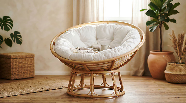 JPG 식물 편집이미지 쿠션 거실 의자 창문 휴식 인테리어 공간 분위기 편안함 모던 편집실사 AI포토 AI콘텐츠 디자인 가구 컨셉 감각 CG 파일형식