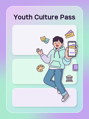 남자 문화 예술 일러스트 모션 청년 세일 전시 공연 티켓 극장 그림 기회 시민 지원 티켓팅 패스 청년정책 국내일러스트 AI파일 사람 이벤트 성인 복지 국민 파일형식 벡터