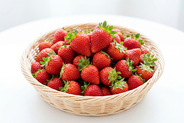 JPG 편집이미지 과일 탁자 딸기 건강 바구니 신선 편집실사 AI포토 AI콘텐츠 가구 CG 파일형식