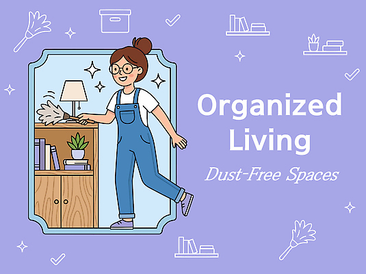 식물 여자 일러스트 조명 책장 사람 깨끗함 공간 위생 청소 오브젝트 상쾌 먼지 정리 청소부 정리정돈 국내일러스트 AI파일 직업 감정 가구 컨셉 파일형식 벡터