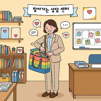 서류가방 일러스트 학교 모션 책장 사람 학습 사무실 사무용품 칠판 공간 센터 준비 상담 문서 국내일러스트 AI파일 교육 가구 가방 비즈니스 문구용품 파일형식 벡터