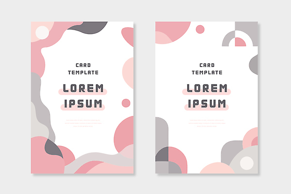 도형 분홍색 백그라운드 일러스트 추상 그래픽 회색 모던 국내일러스트 AI파일 컬러 무늬 파일형식 벡터