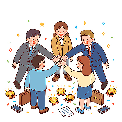 가방 일러스트 모션 성공 협력 기념 직장 스마트폰 기쁨 작업 결과 동료 즐거움 문서 노력 파트너십 프로젝트 국내일러스트 AI파일 잡화 감정 컨셉 회사 관계 핸드폰 스마트기기 파일형식 벡터