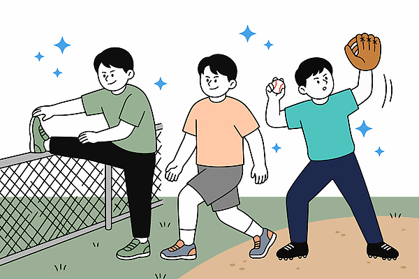 스포츠 신발 일러스트 공 모션 건강 경기 야외 여름 운동 스트레칭 운동장 야구 글러브 야구선수 연습 야구공 국내일러스트 AI파일 계절 스포츠용품 장갑 스포츠시설 운동선수 구기 공간 야구용품 파일형식 벡터