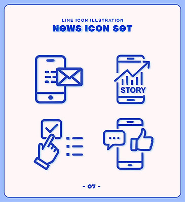 일러스트 모바일 그래프 금융 정보 메시지 뉴스 확인 소통 국내일러스트 AI파일 컨셉 경제 파일형식 벡터