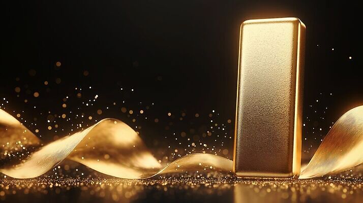 JPG 편집이미지 리본 빛 반짝임 금색 화려 고급 금괴 이미지편집 AI컴퓨터그래픽 AI콘텐츠 컬러 컨셉 모션 황금 파일형식