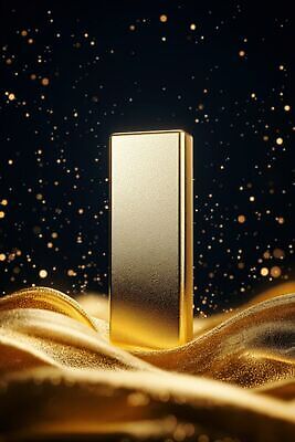 JPG 편집이미지 빛 반짝임 금색 고급 광택 보물 금괴 이미지편집 AI컴퓨터그래픽 AI콘텐츠 컬러 컨셉 모션 황금 파일형식