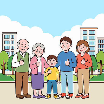 나무 커플 공원 행복 어린이 일러스트 가족 모션 웃음 여러명 건물 부모 엄지손가락 따봉 조부모 국내일러스트 AI파일 식물 건축물 공공시설 감정 다수 손가락 관계 표정 사람 최고 파일형식 벡터