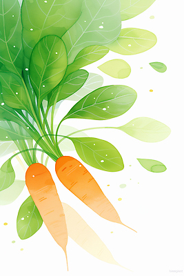 JPG 백그라운드 채소 일러스트 건강 당근 신선 유기농 비타민 국내일러스트 AI일러스트 AI콘텐츠 웰빙 뿌리채소 영양소 파일형식