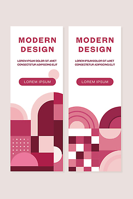 모양 도형 템플릿 디자인 배너 배너템플릿 백그라운드 추상 그래픽 블록 모던 기하학 웹배너 버건디 AI파일 웹템플릿 무늬 빨간색 파일형식 벡터