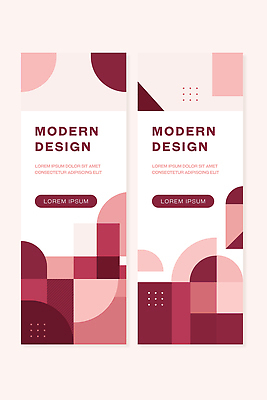 모양 도형 템플릿 배너 배너템플릿 백그라운드 패턴 추상 그래픽 블록 모던 기하학 웹배너 버건디 AI파일 웹템플릿 무늬 빨간색 파일형식 벡터