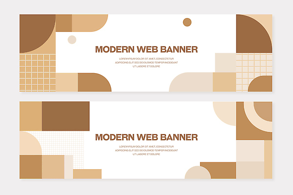 도형 템플릿 디자인 배너템플릿 백그라운드 텍스트 추상 갈색 디지털 원형 모던 기하학 직사각형 웹배너 AI파일 배너 컬러 웹템플릿 무늬 파일형식 벡터