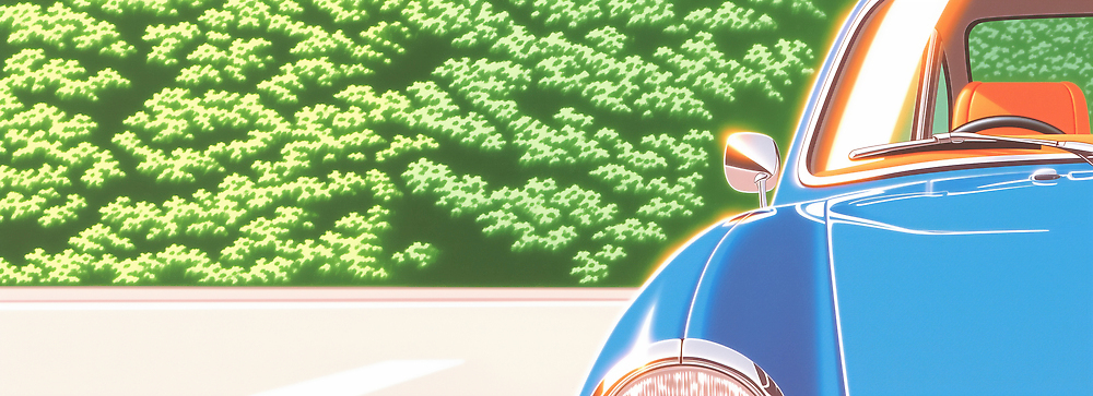 JPG 나무 도로 여행 일러스트 자동차 자연 풍경 초록색 봄 드라이브 주차 국내일러스트 AI일러스트 AI콘텐츠 식물 계절 길 육상교통 컬러 교통시설 운전 생태계 파일형식