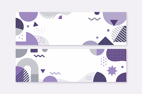 모양 템플릿 디자인 배너템플릿 컬러 백그라운드 곡선 추상 프레임 그래픽 보라색 회색 직선 모던 AI파일 배너 선 무늬 파일형식 벡터