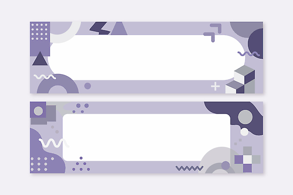 모양 템플릿 디자인 배너템플릿 컬러 프레임 그래픽 장식 보라색 회색 표현 모던 기하학 AI파일 배너 무늬 파일형식 벡터