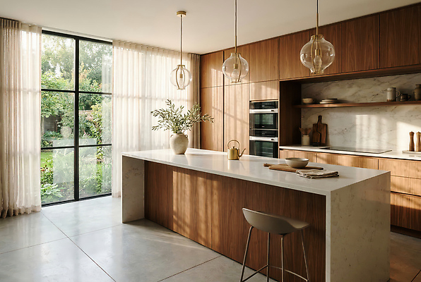 JPG 식물 편집이미지 디자인 가구 의자 식탁 조명 바닥 인테리어 주방 모던 편집실사 AI컴퓨터그래픽 AI콘텐츠 생활용품 탁자 CG 파일형식