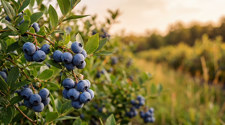 JPG 나무 식물 편집이미지 열매 밭 농업 과일 여름 농작물 농장 일몰 수확 농부 저녁 블루베리 편집실사 AI포토 AI콘텐츠 직업 계절 산업 노을 밤 야간 CG 파일형식