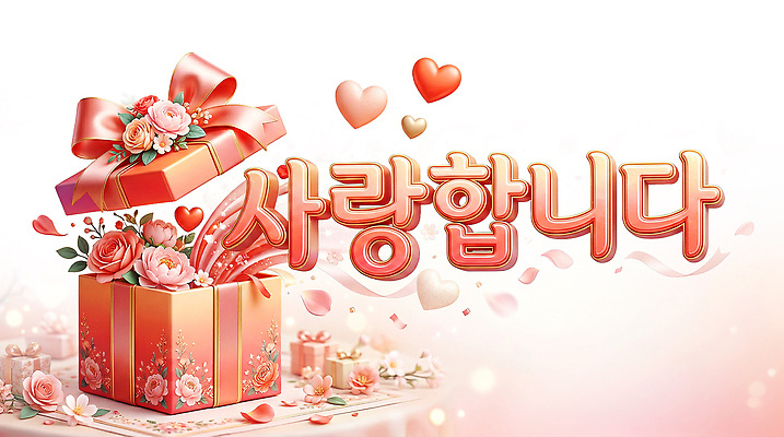 PSD 편집이미지 디자인 기념일 꽃 선물 사랑 타이포그라피 장식 상자 하트 메시지 가정의달 이미지편집 모양 식물 문자 감정 이벤트 5월 파일형식