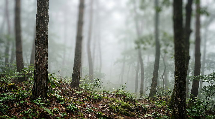 JPG 나무 식물 편집이미지 자연 풍경 초록색 산책 안개 신선 숲 조용 편집실사 AI컴퓨터그래픽 AI콘텐츠 컬러 날씨 휴식 CG 생태계 파일형식