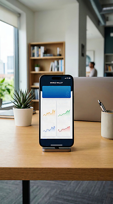 JPG 편집이미지 기술 스마트폰 사무실 디지털 스크린 정보 어플리케이션 책상 투자 핀테크 이미지편집 AI컴퓨터그래픽 AI콘텐츠 가구 비즈니스 모바일 금융 핸드폰 스마트기기 파일형식