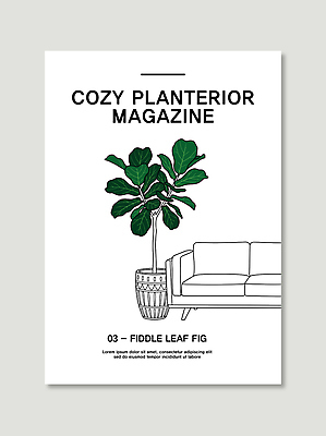 식물 디자인 가구 의자 일러스트 실내 장식 인테리어 소파 잡지 편안함 모던 국내일러스트 AI파일 생활용품 내부 간행물 감각 파일형식 벡터