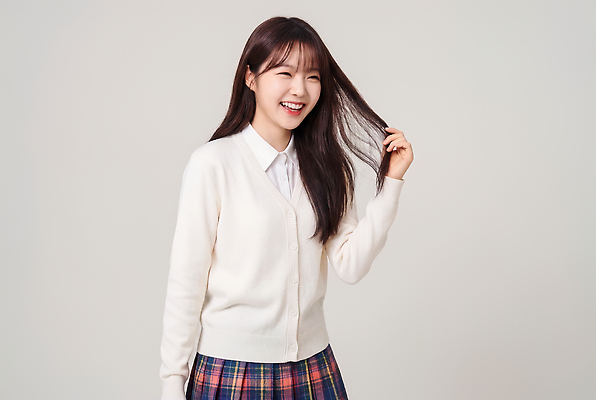 JPG 편집이미지 여학생 여자 교복 모션 청소년 표정 밝음 웃음 의료성형뷰티 편집실사 AI인물포토 AI콘텐츠 학생 옷 사람 CG 파일형식 AI포토