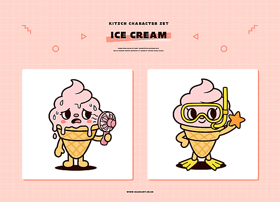 캐릭터 분홍색 일러스트 아이스크림 귀여움 스노클링 물안경 오리발 아이스크림콘 콘아이스크림 스노클링용품 손풍기 일러캐릭터 AI파일 스포츠용품 컬러 컨셉 디저트 수상스포츠 선풍기 휴대용 콘 수영용품 파일형식 벡터