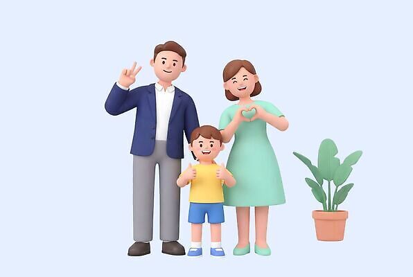 PSD 편집이미지 손 부부 어린이 가족 기념 함께함 사랑 웃음 부모 기쁨 하트 소중 브이 장면 가정의달 부부의날 순간 편집3D 모양 커플 기념일 감정 컨셉 관계 표정 사람 손짓 신체부위 3D 5월 파일형식