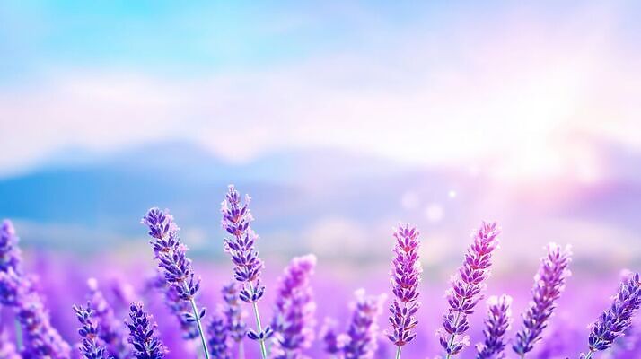 JPG 식물 편집이미지 꽃 화초 자연 여름 햇빛 정원 향기 라벤더 경관 편집실사 AI컴퓨터그래픽 AI콘텐츠 계절 풍경 빛 허브 CG 생태계 냄새 파일형식