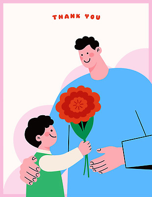 식물 기념일 꽃 감정 컨셉 가족 관계 표정 사람 이벤트 신체부위 5월 파일형식 벡터 남자 아빠 어린이 감사 사랑 미소 순간 따뜻함 소중 손 특별함 모션 일러스트 국내일러스트 AI파일 어버이날 가정의달 카네이션