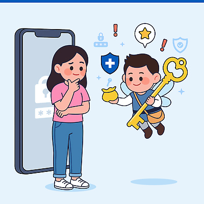 여자 상징 생각 일러스트 통신 열쇠 요정 기술 대화 스마트폰 정보 보호 보안 접근 국내일러스트 AI파일 컨셉 말하기 안전 사람 핸드폰 스마트기기 파일형식 벡터