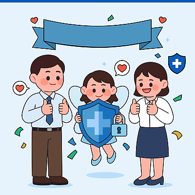 어린이 일러스트 자물쇠 요정 건강 미소 웃음 안전 믿음 보호 보안 긍정 방패 보장 국내일러스트 AI파일 감정 컨셉 표정 사람 파일형식 벡터