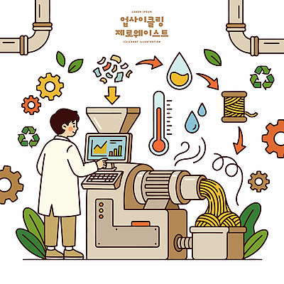 기호 남자 일러스트 공장 기술 관리 자연보호 환경 그린캠페인 기계 재활용 작업 제조 분석 환경보전 온도 공정 자원 업사이클링 제로웨이스트 국내일러스트 AI파일 문자 캠페인 컨셉 공업 자연 사람 보호 사회이슈 친환경 파일형식 벡터