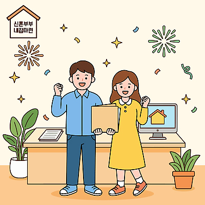 식물 커플 여자 남자 행복 일러스트 신혼부부 협력 폭죽 실내 대화 컴퓨터 사무실 기쁨 축하 동료 내집마련 계약서 국내일러스트 AI파일 부부 감정 컨셉 비즈니스 관계 부동산 말하기 사람 내부 전자제품 신혼 파일형식 벡터