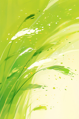 JPG 백그라운드 잎 일러스트 자연 바람 수채화 풍경 잔디 연두색 여름 빛 햇빛 청보리 청보리밭 국내일러스트 AI일러스트 AI콘텐츠 자연요소 식물 계절 밭 날씨 초록색 생태계 보리 파일형식