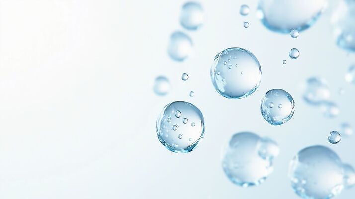 JPG 편집이미지 백그라운드 공중 물 물방울 떨어짐 수분 버블 이미지편집 AI컴퓨터그래픽 AI콘텐츠 자연요소 컨셉 파일형식