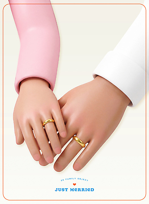 PSD 편집이미지 손 커플 기념일 행복 결혼 가족 신혼부부 사랑 두명 반지 편집3D 부부 감정 장신구 관계 사람 이벤트 신체부위 3D 신혼 파일형식