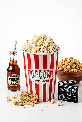 JPG 편집이미지 음료 탁자 디저트 영화관 영화 콜라 팝콘 소다 영화티켓 준비물 편집실사 AI컴퓨터그래픽 AI콘텐츠 음식 가구 문화예술 티켓 극장 CG 탄산음료 파일형식