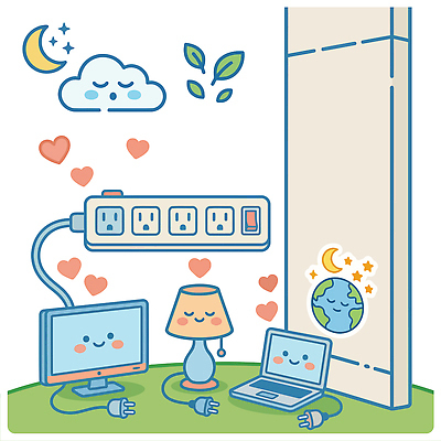 자연요소 조명 전자제품 기계 에너지 절약 충전 파일형식 벡터 콘센트 노트북 램프 컴퓨터 충전기 달 지구 전기에너지 국내일러스트 일러스트 AI파일 에너지절약