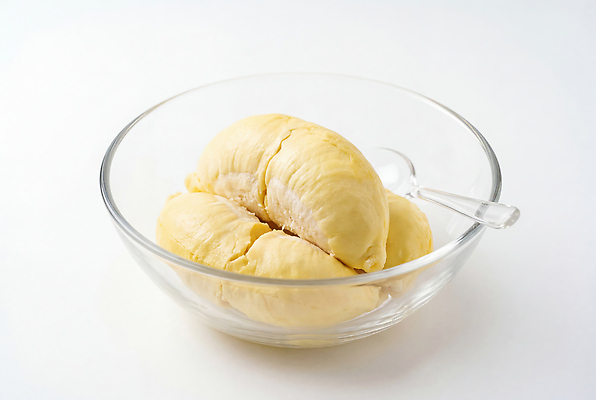 JPG 편집이미지 그릇 과일 디저트 숟가락 신선 맛 열대과일 향 두리안 먹거리 편집실사 AI포토 AI콘텐츠 식기 음식 컨셉 수저 CG 파일형식