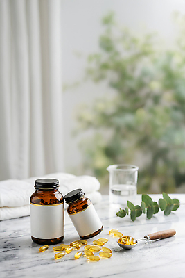 JPG 식물 편집이미지 자연 식탁 건강 수건 물컵 비타민 영양제 편집실사 AI포토 AI콘텐츠 탁자 컵 위생용품 약 CG 생태계 영양소 파일형식