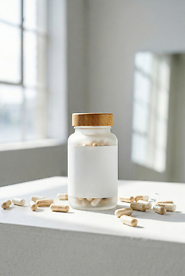 JPG 편집이미지 건강 알약 흰색 비타민 영양제 편집실사 AI포토 AI콘텐츠 컬러 약 CG 영양소 파일형식